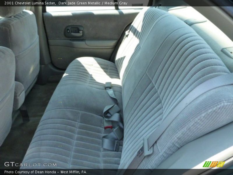Rear Seat of 2001 Lumina Sedan