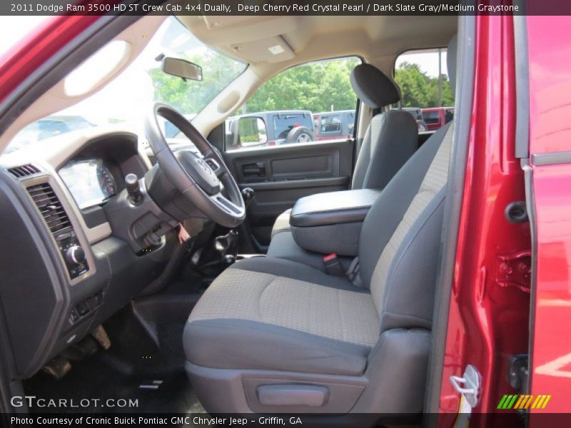 Deep Cherry Red Crystal Pearl / Dark Slate Gray/Medium Graystone 2011 Dodge Ram 3500 HD ST Crew Cab 4x4 Dually