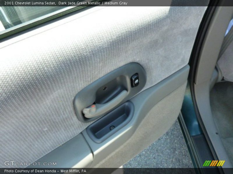 Dark Jade Green Metallic / Medium Gray 2001 Chevrolet Lumina Sedan