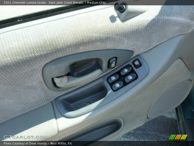 Dark Jade Green Metallic / Medium Gray 2001 Chevrolet Lumina Sedan