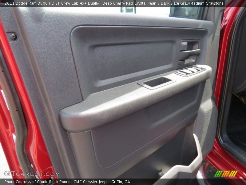 Deep Cherry Red Crystal Pearl / Dark Slate Gray/Medium Graystone 2011 Dodge Ram 3500 HD ST Crew Cab 4x4 Dually