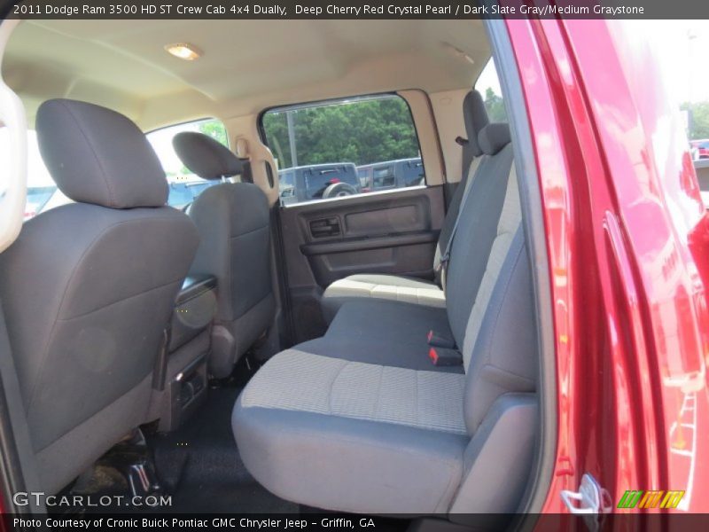 Deep Cherry Red Crystal Pearl / Dark Slate Gray/Medium Graystone 2011 Dodge Ram 3500 HD ST Crew Cab 4x4 Dually
