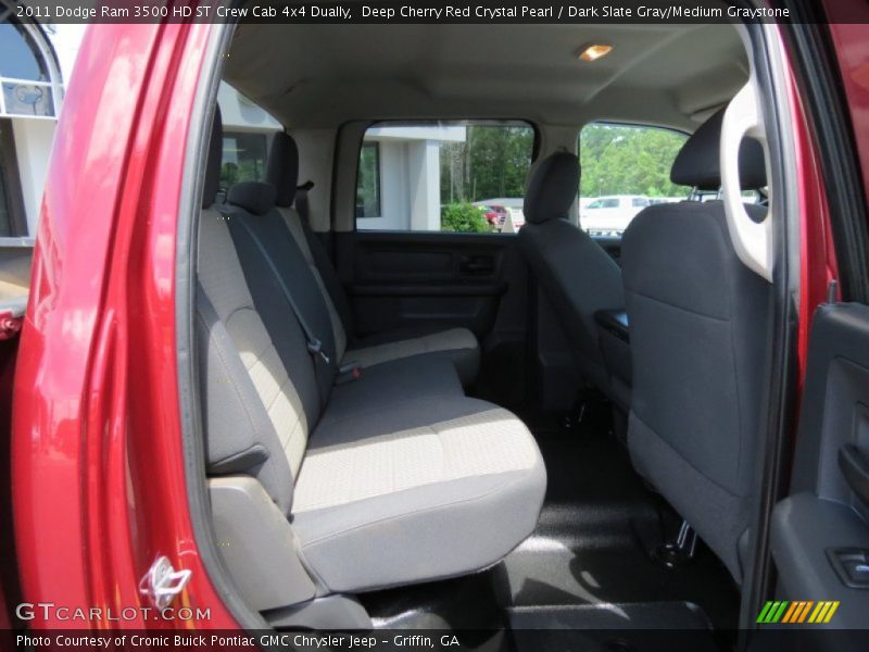 Deep Cherry Red Crystal Pearl / Dark Slate Gray/Medium Graystone 2011 Dodge Ram 3500 HD ST Crew Cab 4x4 Dually