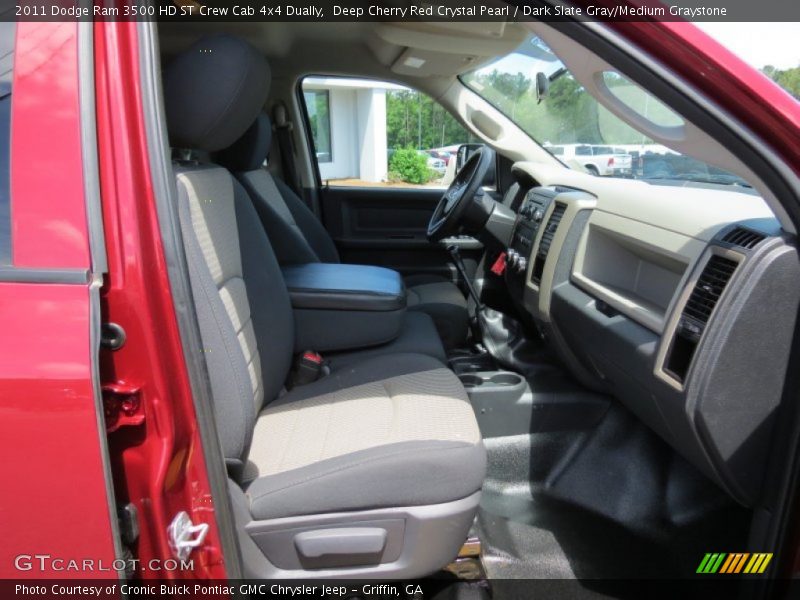 Deep Cherry Red Crystal Pearl / Dark Slate Gray/Medium Graystone 2011 Dodge Ram 3500 HD ST Crew Cab 4x4 Dually
