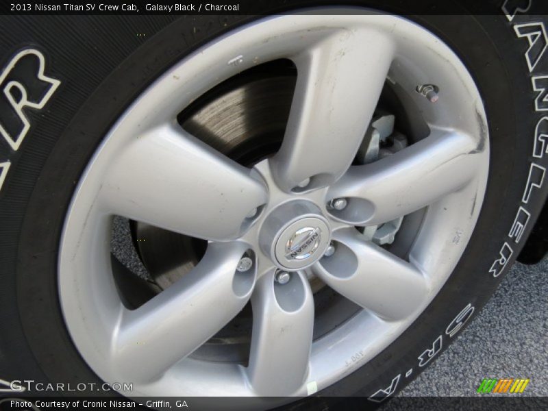 Galaxy Black / Charcoal 2013 Nissan Titan SV Crew Cab