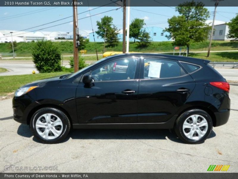 Ash Black / Black 2010 Hyundai Tucson GLS