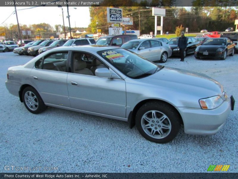 Heather Mist Metallic / Parchment 1999 Acura TL 3.2