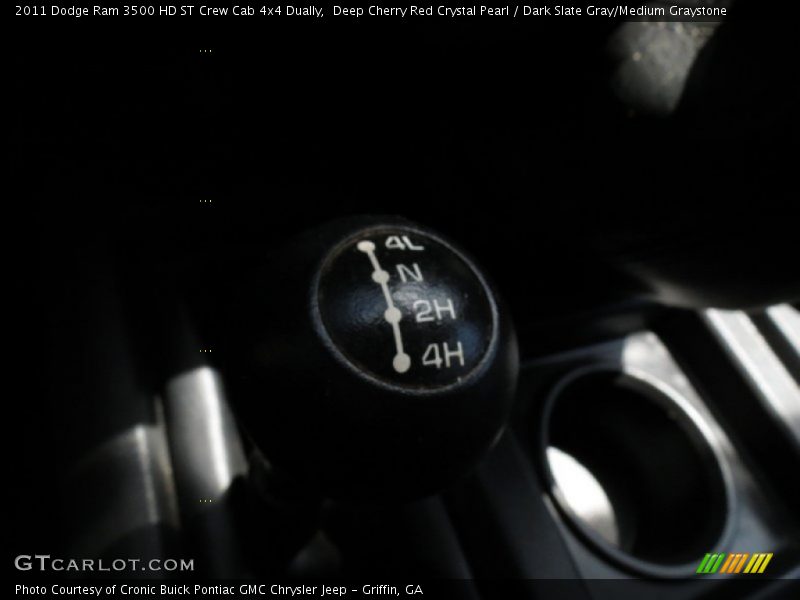 Deep Cherry Red Crystal Pearl / Dark Slate Gray/Medium Graystone 2011 Dodge Ram 3500 HD ST Crew Cab 4x4 Dually