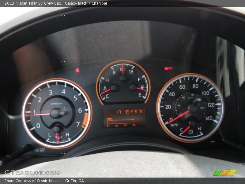  2013 Titan SV Crew Cab SV Crew Cab Gauges