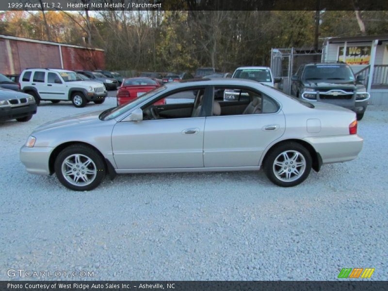 Heather Mist Metallic / Parchment 1999 Acura TL 3.2