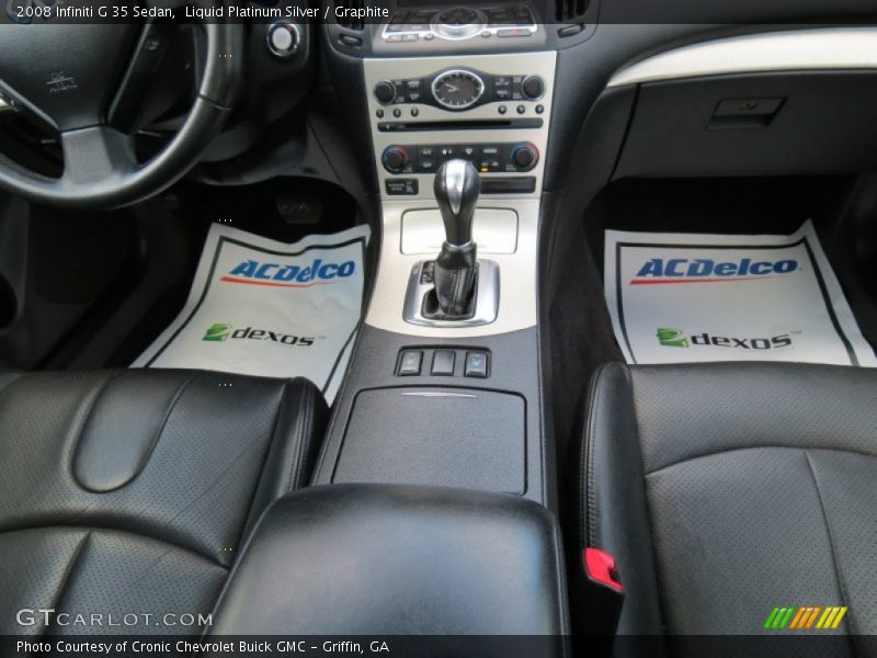 Liquid Platinum Silver / Graphite 2008 Infiniti G 35 Sedan