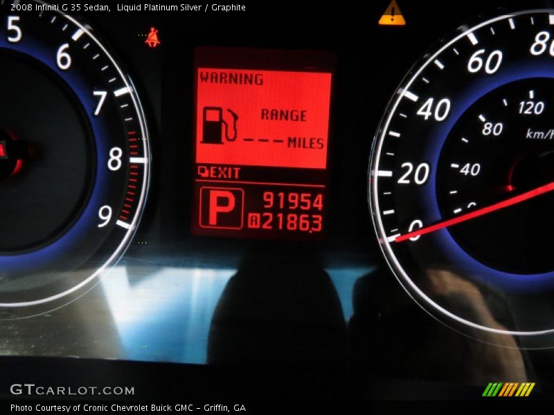 Liquid Platinum Silver / Graphite 2008 Infiniti G 35 Sedan