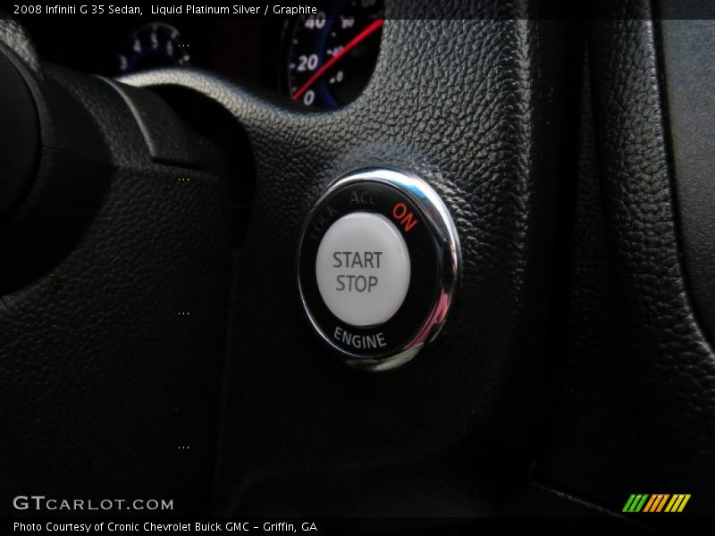 Liquid Platinum Silver / Graphite 2008 Infiniti G 35 Sedan