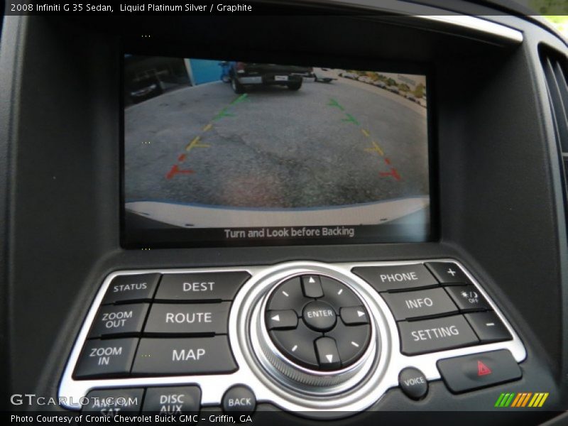 Liquid Platinum Silver / Graphite 2008 Infiniti G 35 Sedan