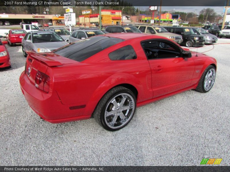 Torch Red / Dark Charcoal 2007 Ford Mustang GT Premium Coupe