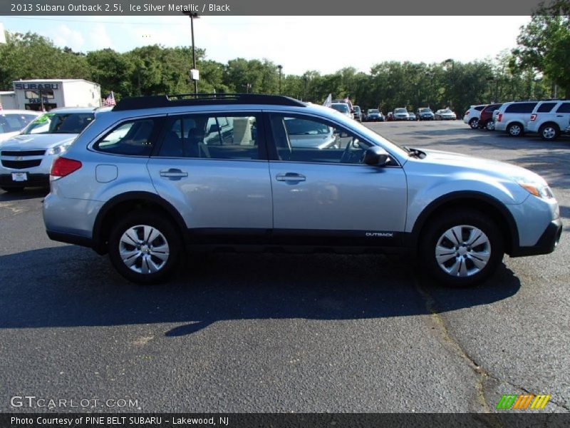 Ice Silver Metallic / Black 2013 Subaru Outback 2.5i