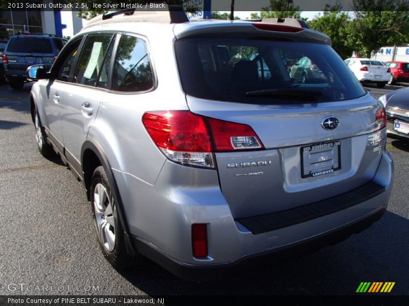 Ice Silver Metallic / Black 2013 Subaru Outback 2.5i