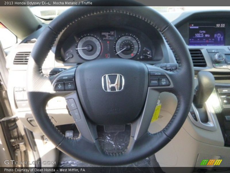 Mocha Metallic / Truffle 2013 Honda Odyssey EX-L