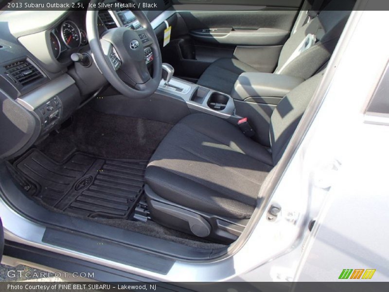 Ice Silver Metallic / Black 2013 Subaru Outback 2.5i