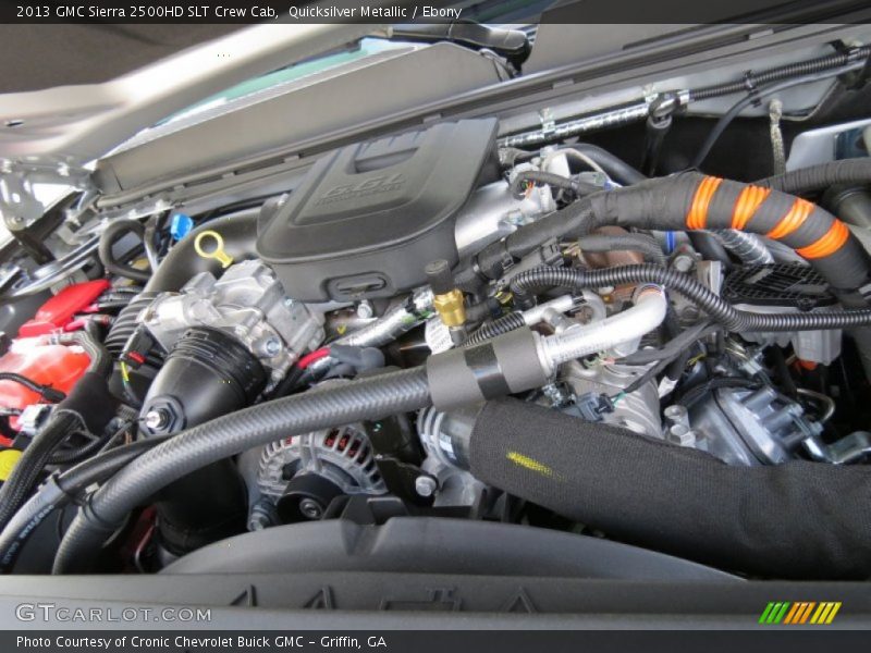  2013 Sierra 2500HD SLT Crew Cab Engine - 6.6 Liter OHV 32-Valve Duramax Turbo-Diesel V8