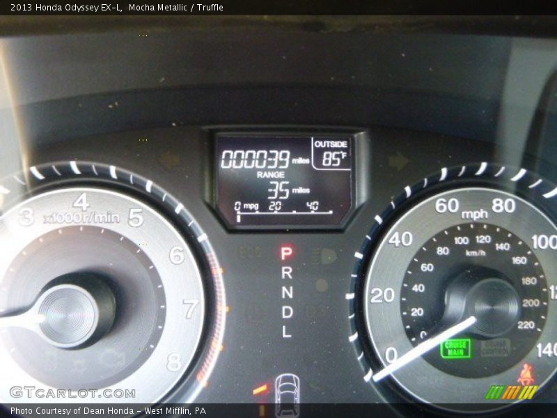 Mocha Metallic / Truffle 2013 Honda Odyssey EX-L