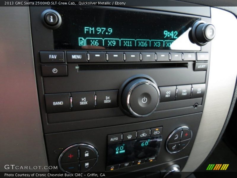 Audio System of 2013 Sierra 2500HD SLT Crew Cab