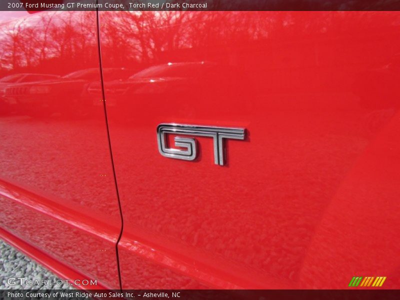 Torch Red / Dark Charcoal 2007 Ford Mustang GT Premium Coupe