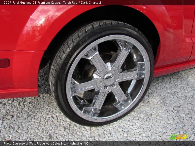 Torch Red / Dark Charcoal 2007 Ford Mustang GT Premium Coupe