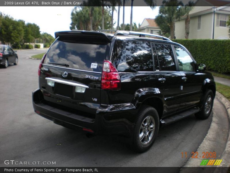 Black Onyx / Dark Gray 2009 Lexus GX 470