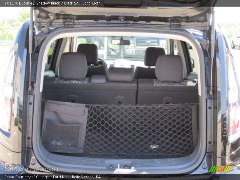 Shadow Black / Black Soul Logo Cloth 2011 Kia Soul +