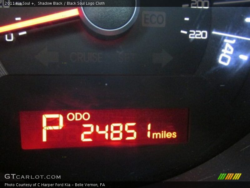 Shadow Black / Black Soul Logo Cloth 2011 Kia Soul +