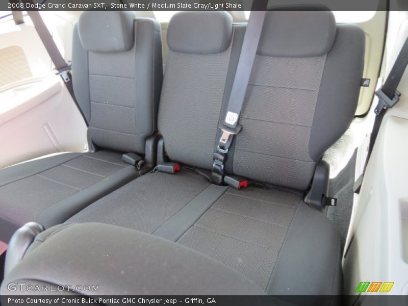 Stone White / Medium Slate Gray/Light Shale 2008 Dodge Grand Caravan SXT