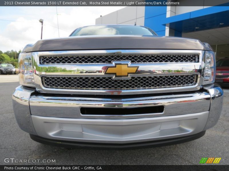 Mocha Steel Metallic / Light Cashmere/Dark Cashmere 2013 Chevrolet Silverado 1500 LT Extended Cab