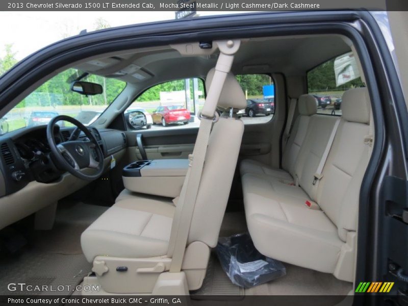 Light Cashmere/Dark Cashmere Interior - 2013 Silverado 1500 LT Extended Cab 