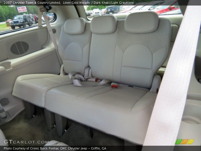 Linen Gold Metallic / Dark Khaki/Light Graystone 2007 Chrysler Town & Country Limited