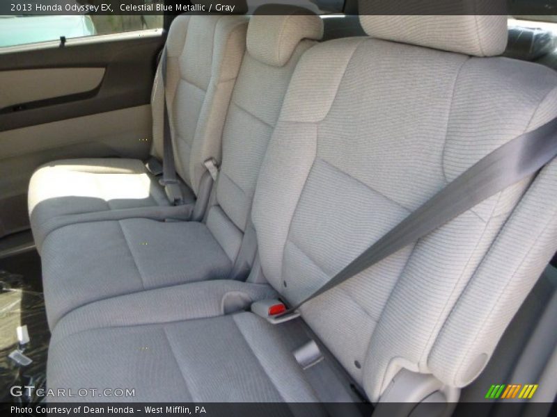 Celestial Blue Metallic / Gray 2013 Honda Odyssey EX