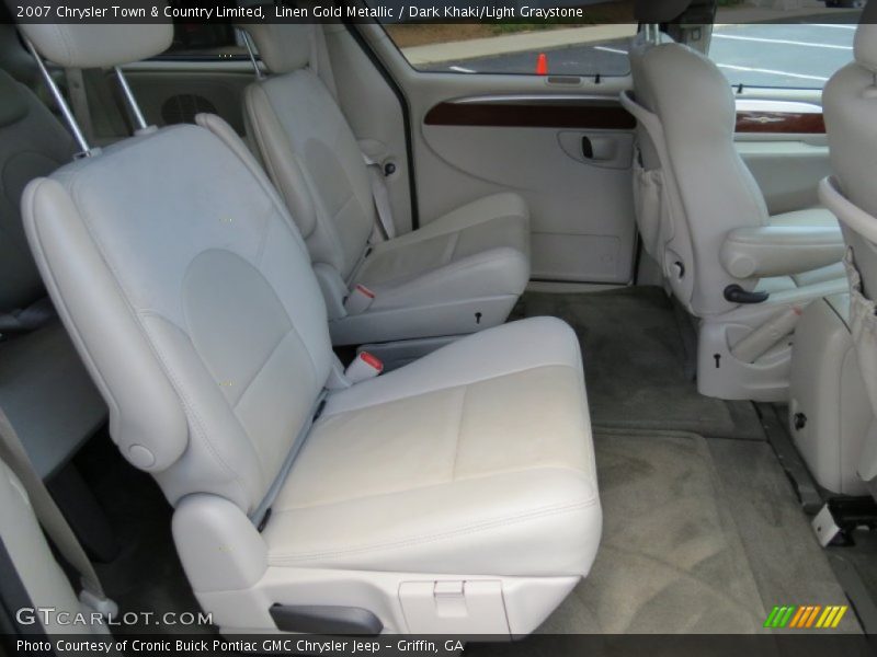 Linen Gold Metallic / Dark Khaki/Light Graystone 2007 Chrysler Town & Country Limited