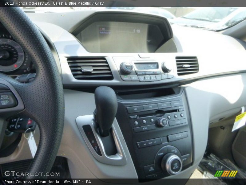Celestial Blue Metallic / Gray 2013 Honda Odyssey EX