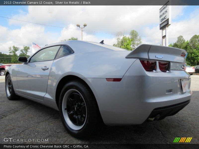 Silver Ice Metallic / Black 2013 Chevrolet Camaro LS Coupe