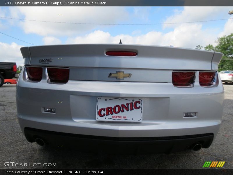 Silver Ice Metallic / Black 2013 Chevrolet Camaro LS Coupe