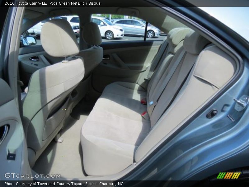Aloe Green Metallic / Bisque 2010 Toyota Camry LE