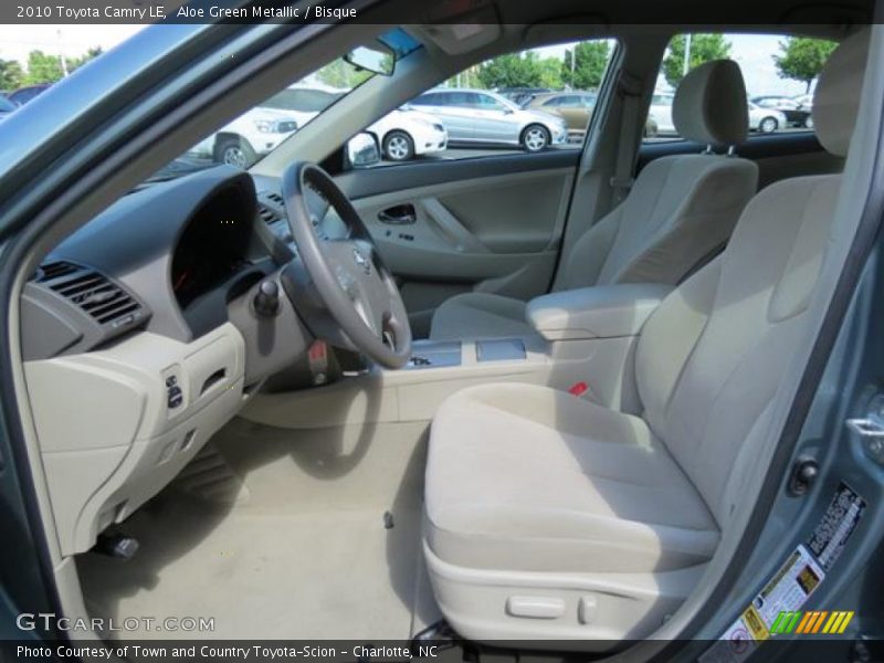 Aloe Green Metallic / Bisque 2010 Toyota Camry LE