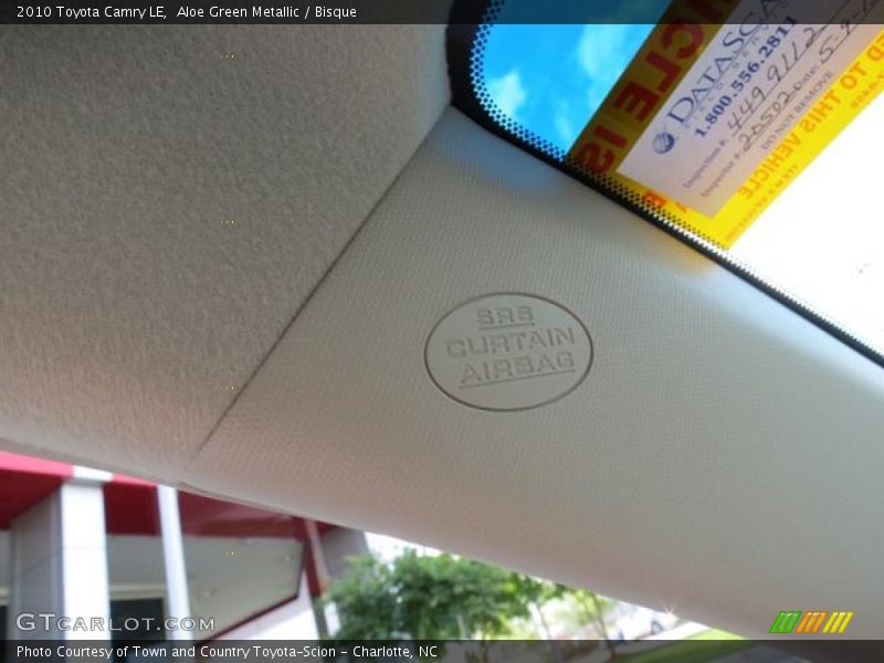 Aloe Green Metallic / Bisque 2010 Toyota Camry LE