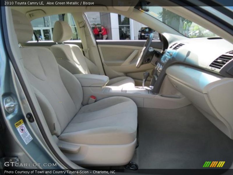 Aloe Green Metallic / Bisque 2010 Toyota Camry LE