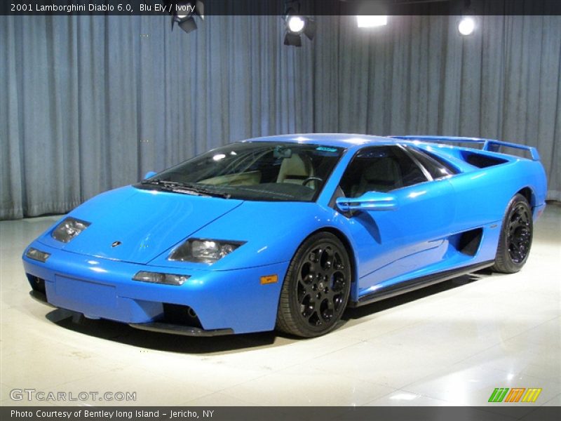 Blu Ely / Ivory 2001 Lamborghini Diablo 6.0
