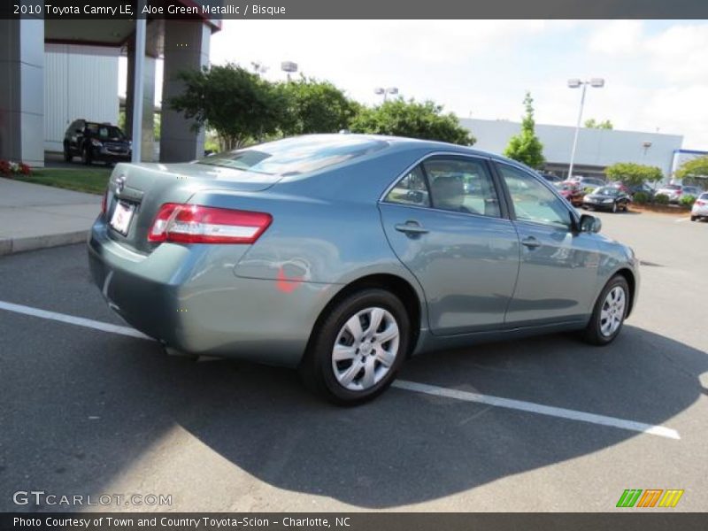 Aloe Green Metallic / Bisque 2010 Toyota Camry LE