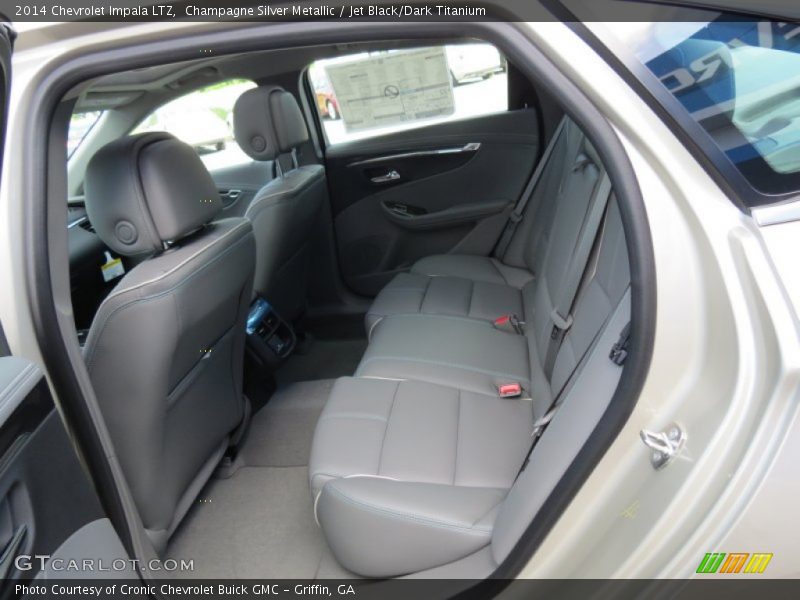 Champagne Silver Metallic / Jet Black/Dark Titanium 2014 Chevrolet Impala LTZ