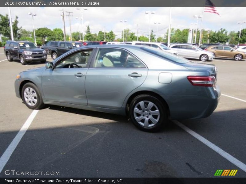 Aloe Green Metallic / Bisque 2010 Toyota Camry LE
