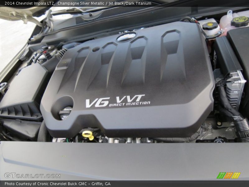 Champagne Silver Metallic / Jet Black/Dark Titanium 2014 Chevrolet Impala LTZ