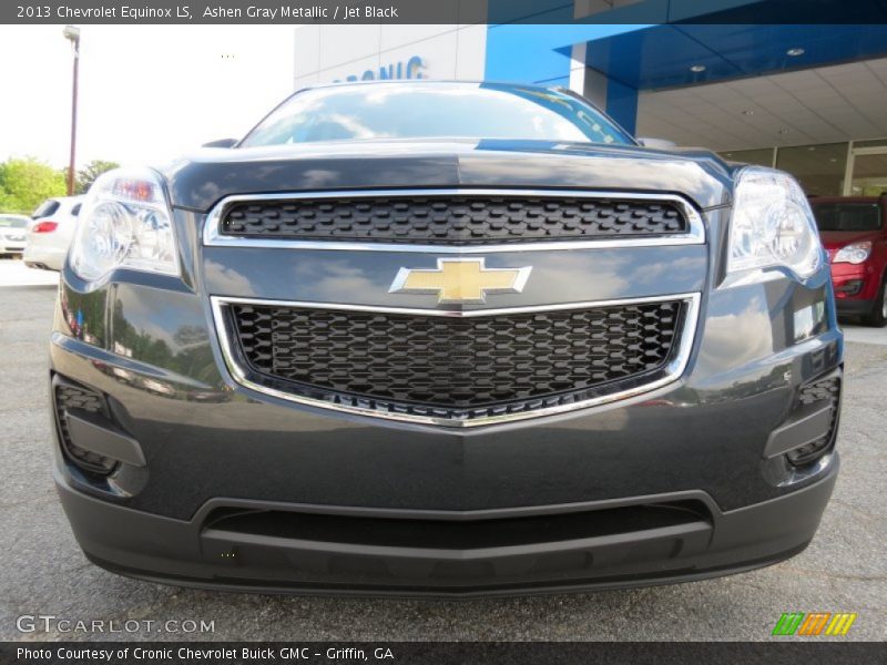 Ashen Gray Metallic / Jet Black 2013 Chevrolet Equinox LS